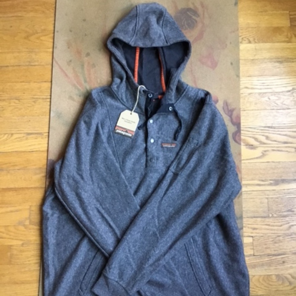 🌈 PATAGONIA M's Hemp Hoody Sweatshirt - NWT!